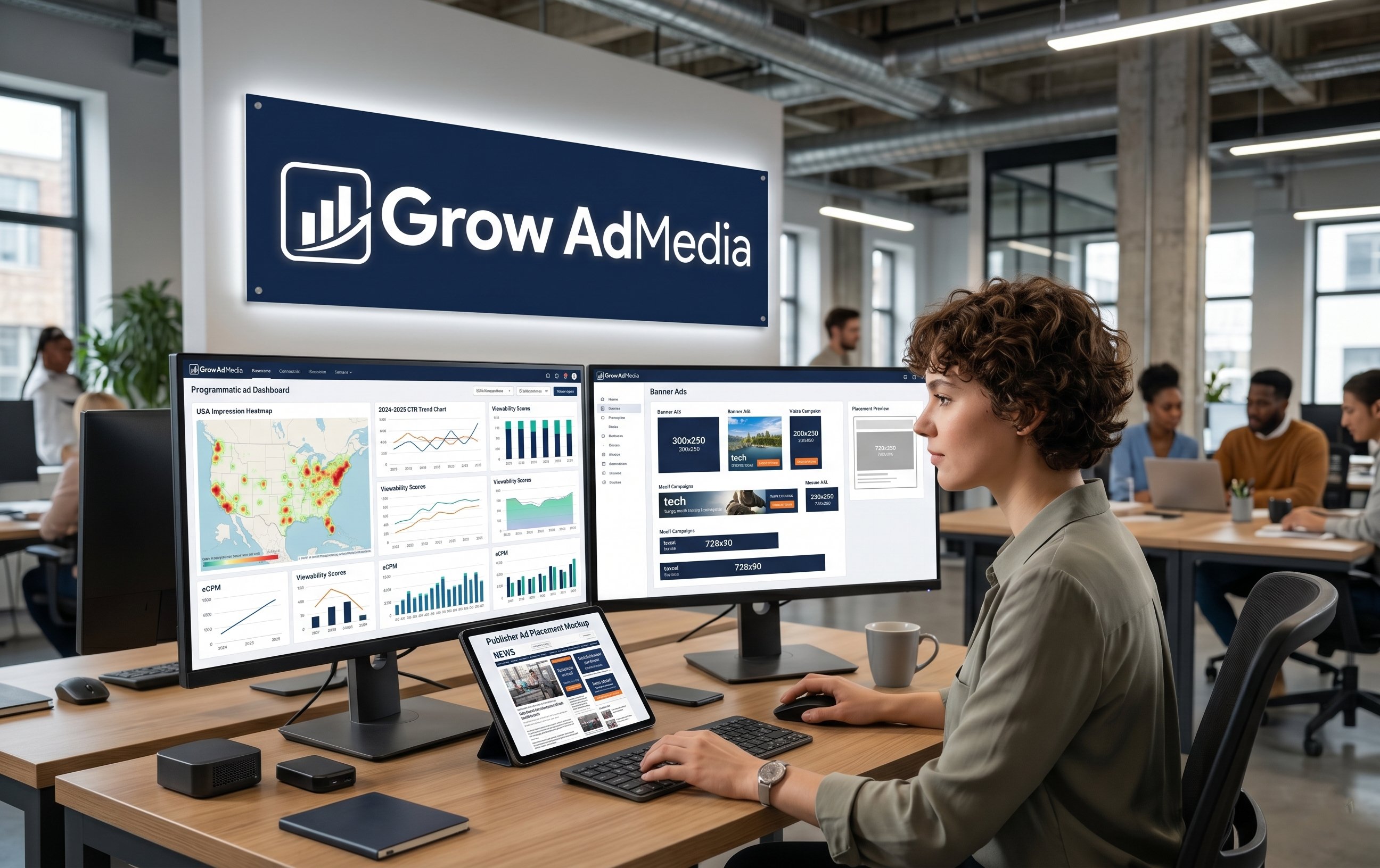 Display advertising performance in competitive niches